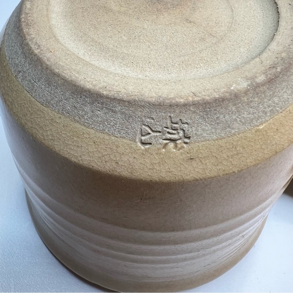 Vintage Hagi Ware Japanese Teapot and 3 Cups Handmade and Signed Studio Art - Picture 10 of 16